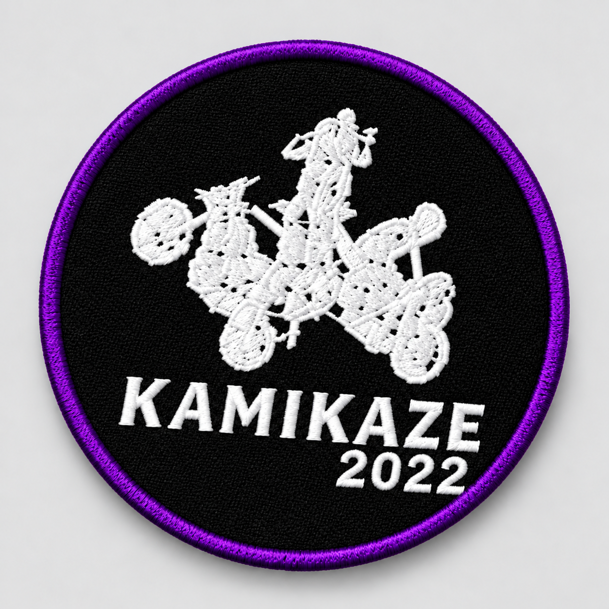 Patch Kamikaze bordado